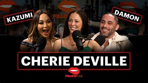 pillowtalk podcast interview turns into 3some - cherie deville|CHERIE DEVILLE & KAZUMI FULL THREESOME DURING。